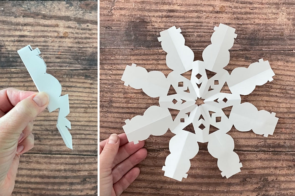How to make paper Snowflakes - It's Always Autumn